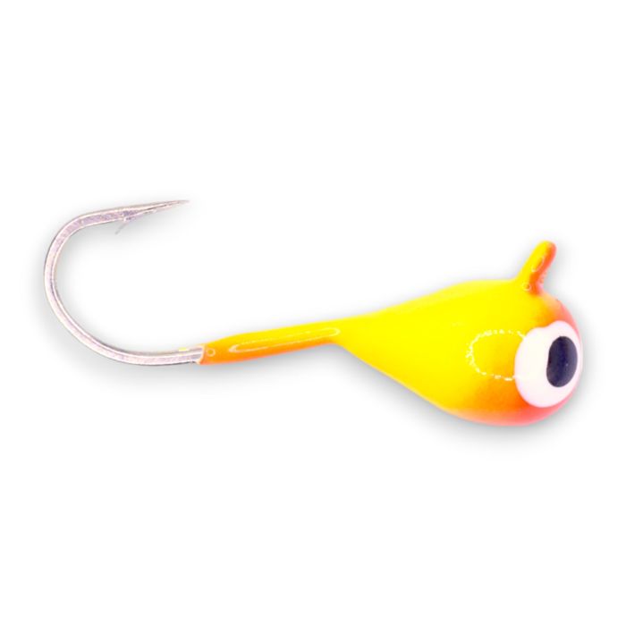 Зимняя приманка Kenders Outdoors ORANGE/YELLOW GLOW TUNGSTEN JIG