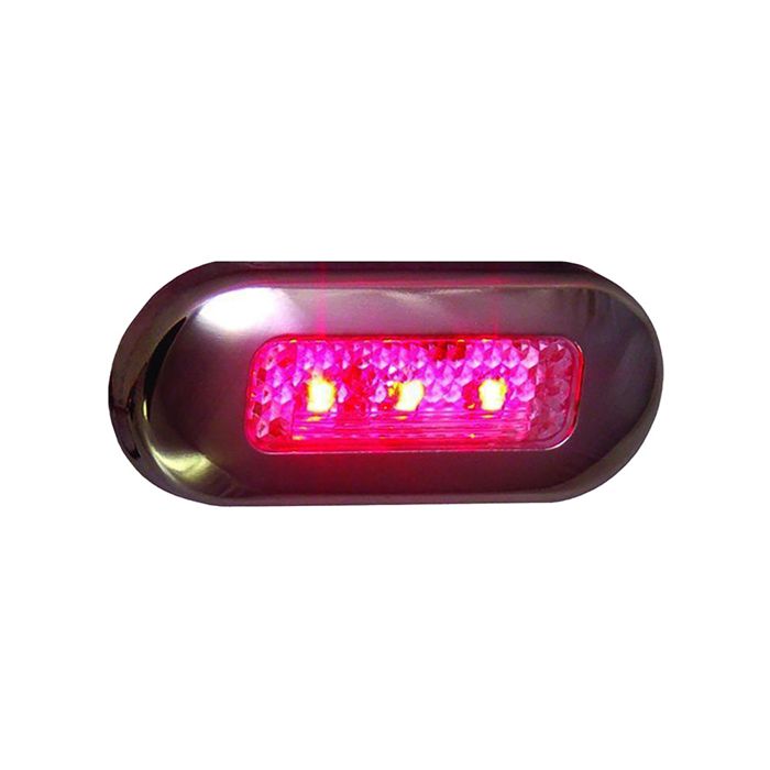 Фонарь T-H Marine LED Oblong Courtesy Light, Red