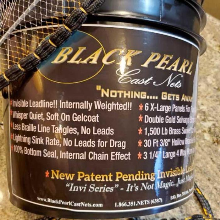 Подсачек Black Pearl Cast Nets Black Pearl CG-XTS “Invi Series” Cast Nets