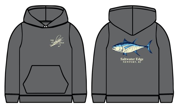 Рыболовная рубашка The Saltwater Edge Saltwater Edge Bluefin Hoody