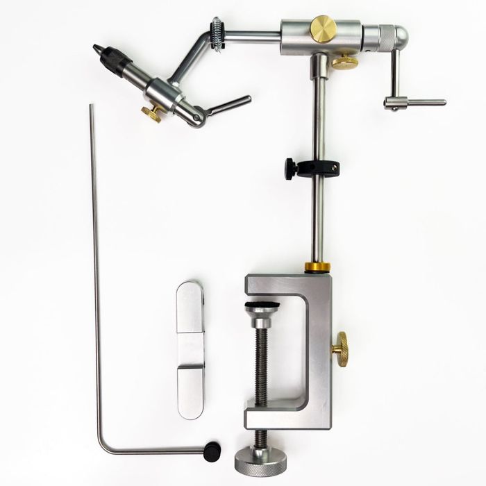 Инструмент для вязания мушек Dyna-King - Barracuda Deluxe Clamp Vise