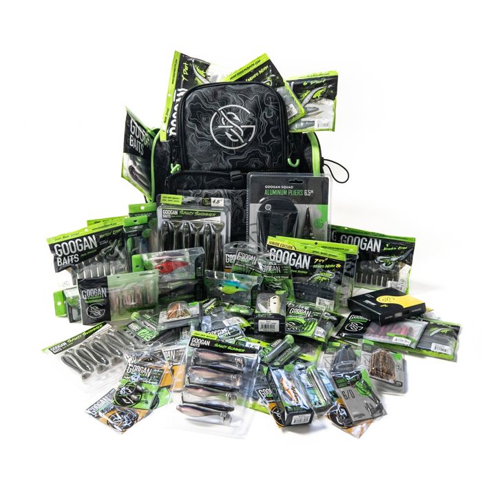 Рыболовная сумка Googan Squad Backpack Bassin' Bundle 2.0