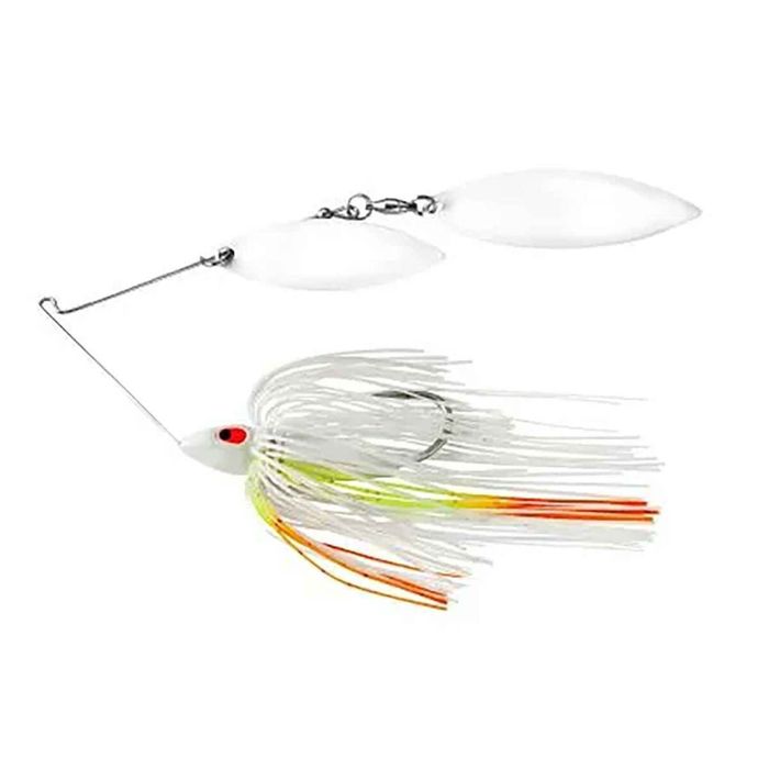 Спиннербейт War Eagle Screamin Eagle Painted Head Double Willow Spinnerbait - Coleslaw, 3/