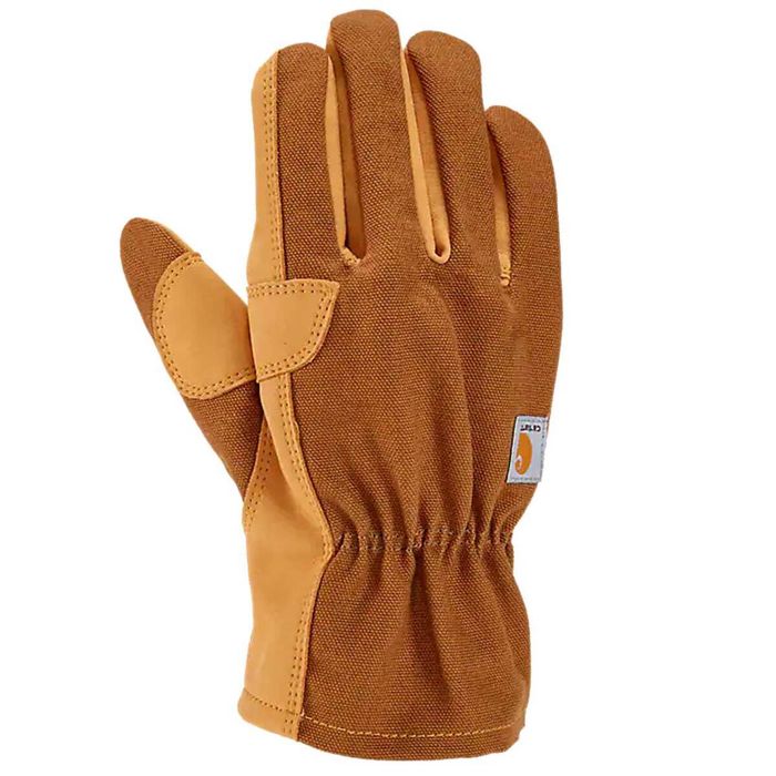 Перчатки Carhartt Men's Duck/Synthetic Leather Open Cuff Work Glove