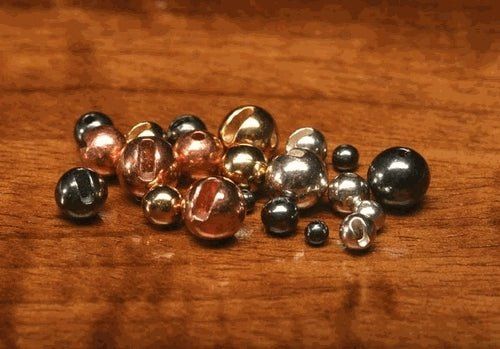 Грузила Hareline Slotted Tungsten Beads - Painted Colors