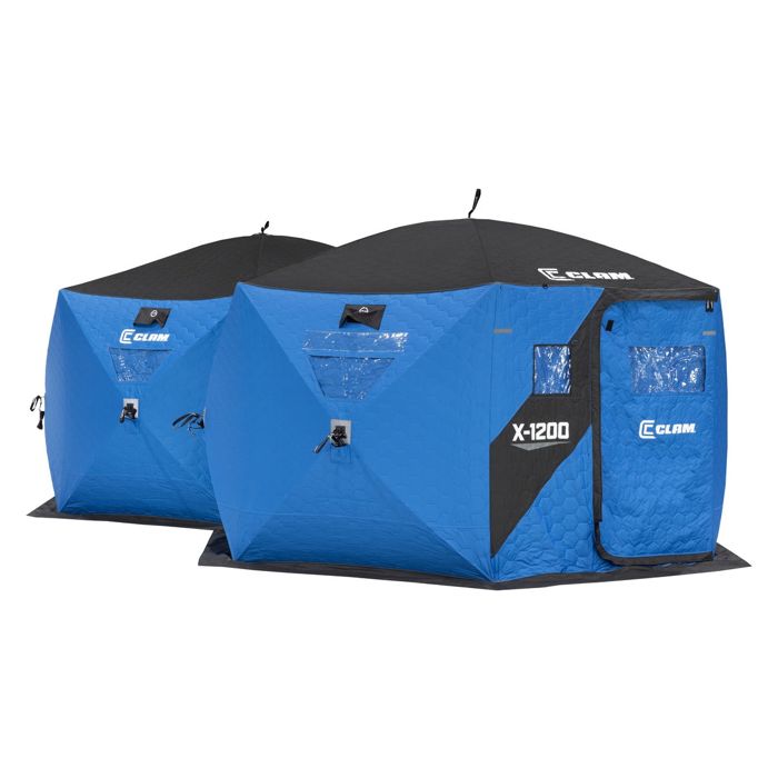 Палатка для зимней рыбалки Clam Outdoors X-1200 Hub Shelter