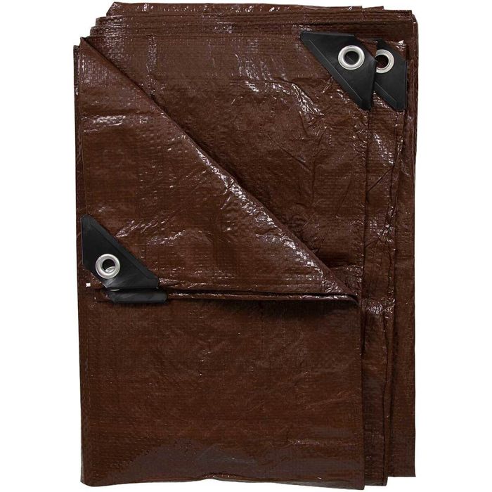Тент Stansport Light Duty Brown Rip-Stop Tarp
