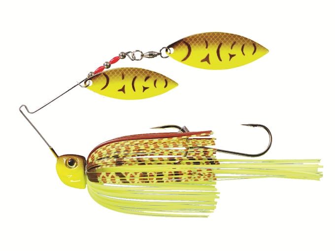 Спиннербейт Strike King Tour Grade Painted Blade SB Double Willow Spinnerbait 1/2oz Chartr