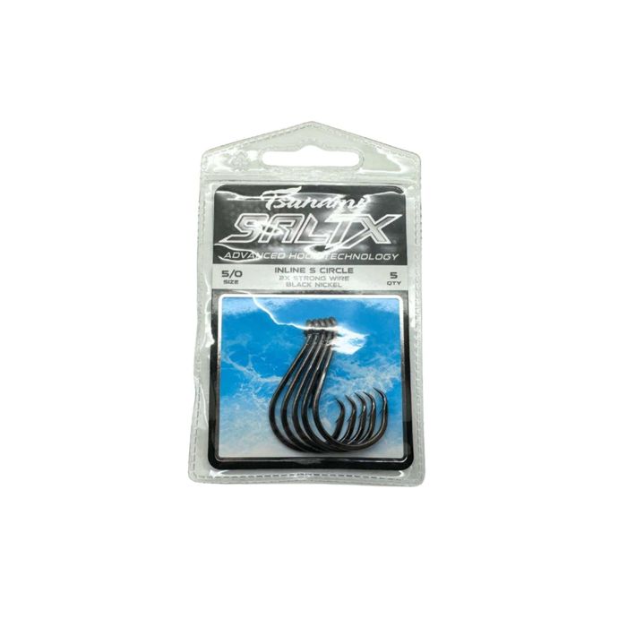 Крючки Tsunami Fishing Tsunami SaltX 2X Inline S Circle Hooks