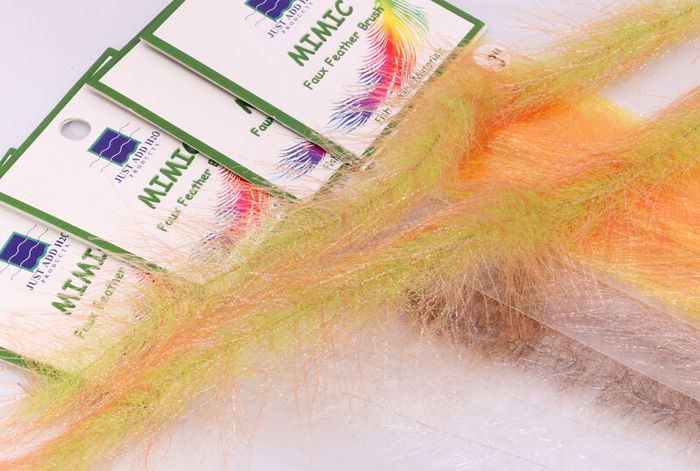 Материал для вязания мушек Hareline Dubbin Hareline Mimic Faux Feather Brush