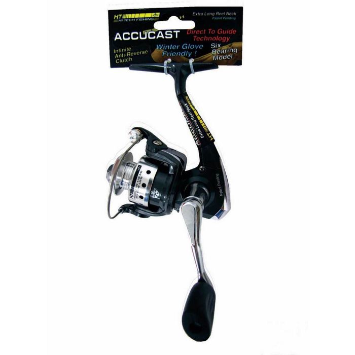 Зимняя катушка HT Enterprises Accucast Spinning Infinite Anti-Reverse Ice fishing Reel