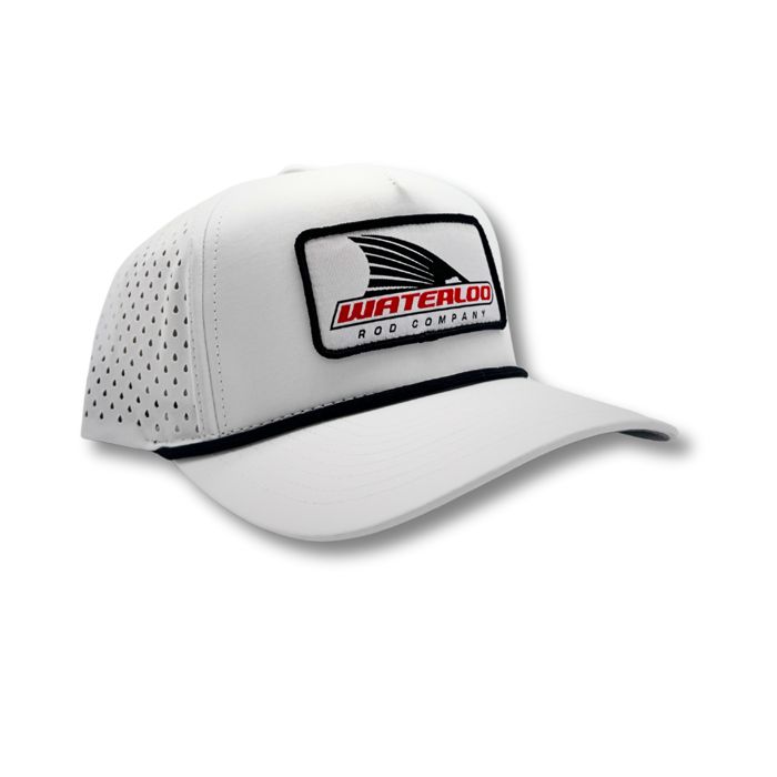 Головной убор Rhodes Headwear Waterloo White and Black Performance Rope Cap - Tails Up Pat