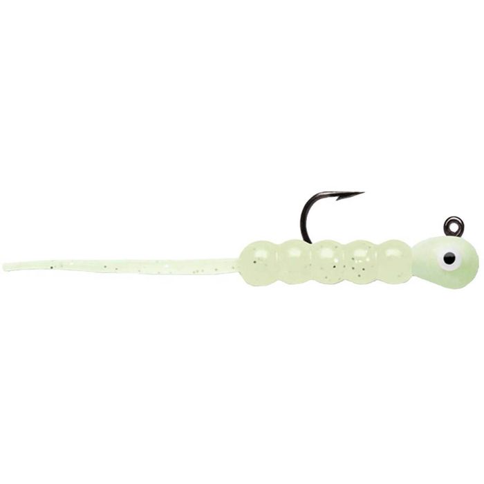 Зимняя приманка VMC TWTJ Tungsten Wax Tail Ice Fishing Jig - 1/32oz, Glow