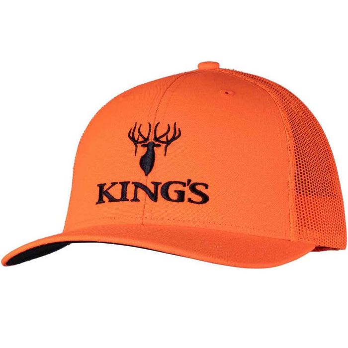 Головной убор Kings Camo King's Camo Men's Blaze Richardson Adjustable Hat - Blaze Orange