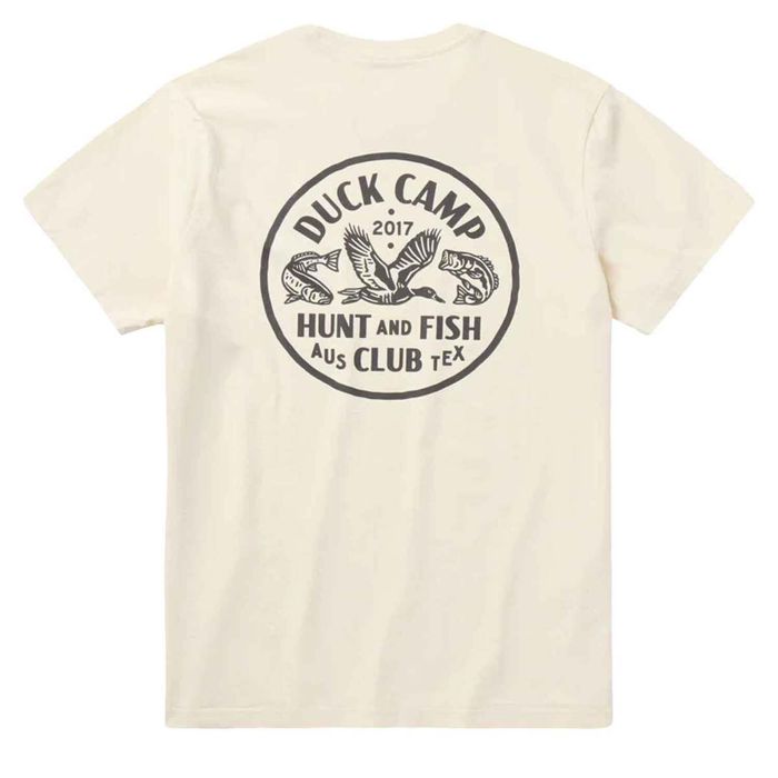 Рыболовная рубашка Duck Camp Men's Hunt & Fish Club Short Sleeve Casual Shirt