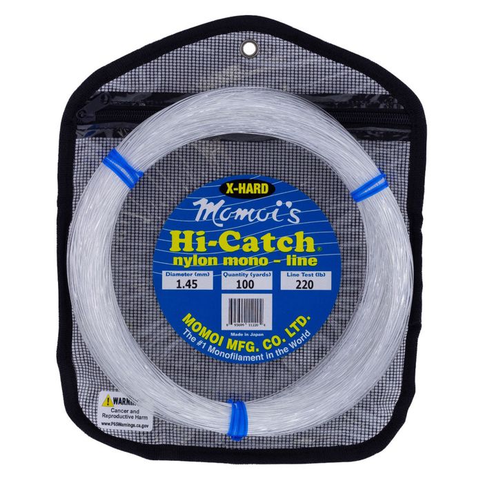 Поводковый материал MOMOI's Hi-Catch Xtra-Hard Leader Coil - 100 Yds.