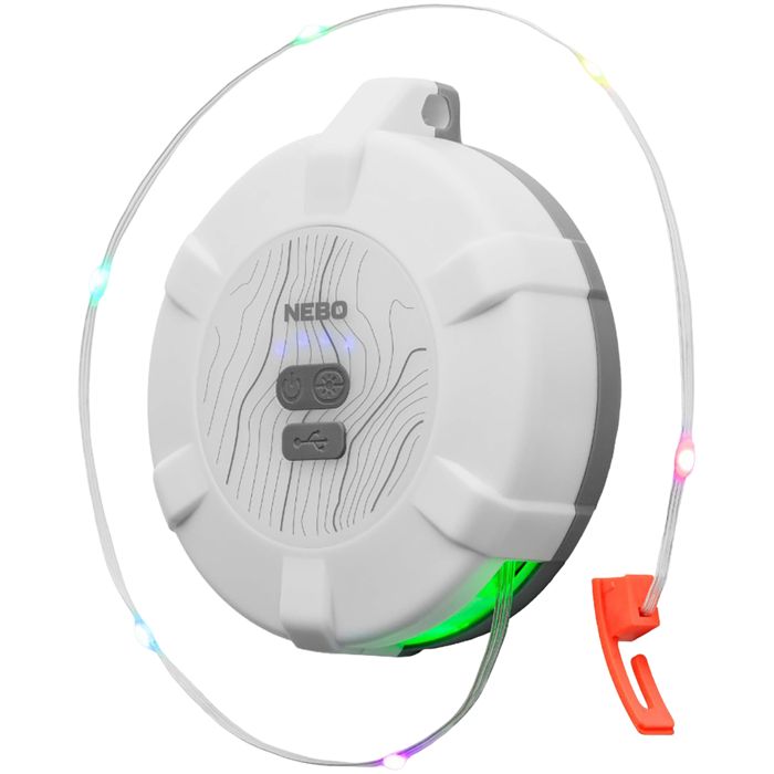 Фонарь NEBO Luna 400+ 2 in 1 Lantern - White