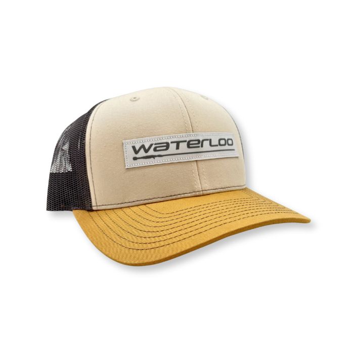 Головной убор Richardson Waterloo Beige, Charcoal, and Amber Gold Cap - Performance Logo