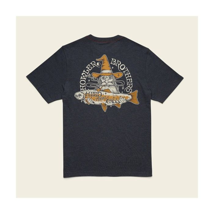Рыболовная рубашка Howler Brothers Howler Bros - River Wizard T-Shirt - Navy Heather