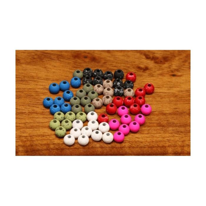 Грузила Hareline Mottled Tactical Slotted Tungsten Beads
