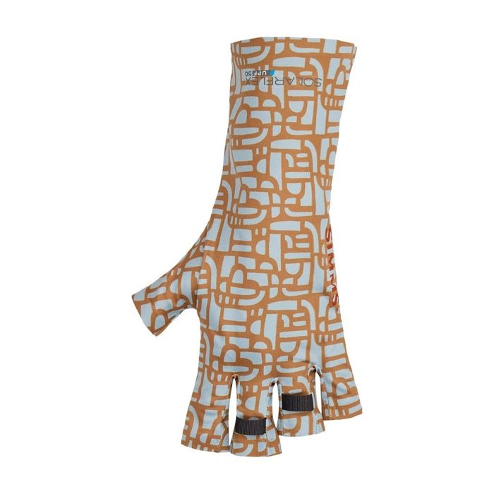 Перчатки Simms - SolarFlex Sun Glove - Block Steel Blue
