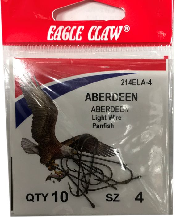 Крючки Eagle Claw 214ELA Aberdeen Hook