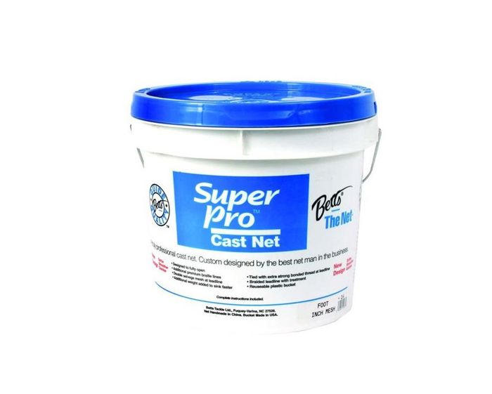 Подсачек BETTS TACKLE LTD. BETTS Super Pro Bait, Net #21 Series, 3/8", CASTNET