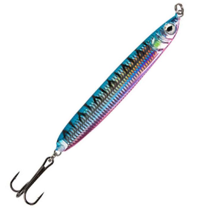 Пилькер P-Line Kodiak Saltwater Jig - Chartreuse/Blue/Chrome, 9oz