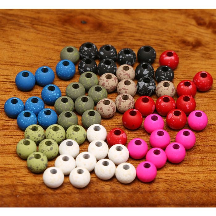 Грузила Hareline Dubbin Inc Hareline Mottled Tactical Slotted Tungsten Beads
