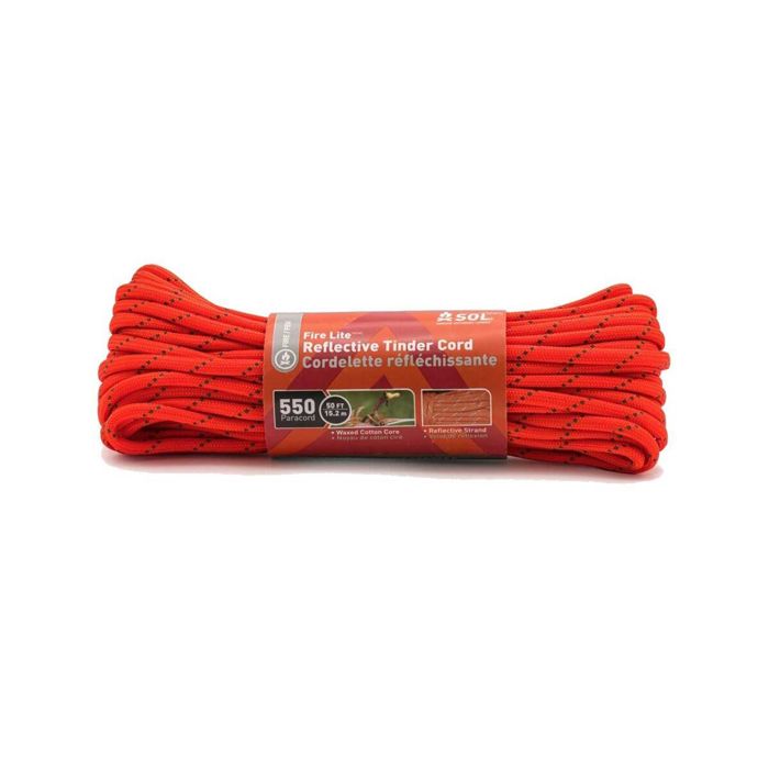 Шнур для розжига SOL Fire Lite Tinder Utility Cord 50ft