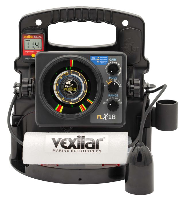 Зимний эхолот Vexilar FLX-18 ProPack II Sonar w/ 12 Degree Ice-Ducer / DD-100