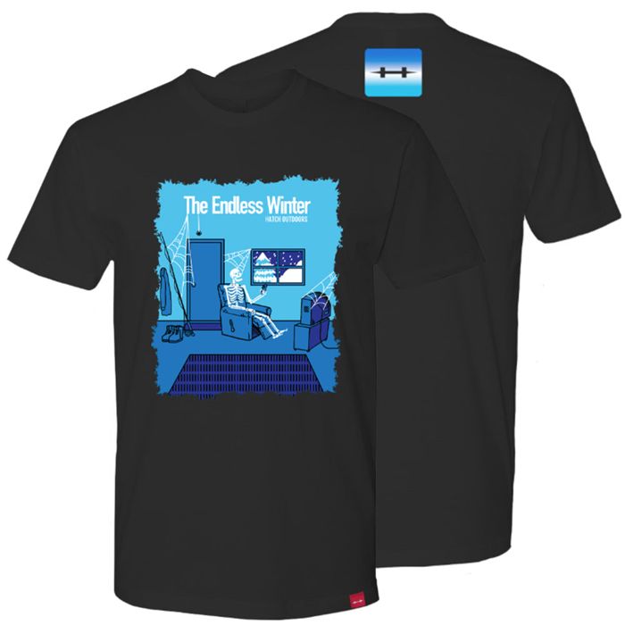 Рыболовная рубашка Hatch Outdoors, INC The Endless Winter Tee, Short-Sleeve