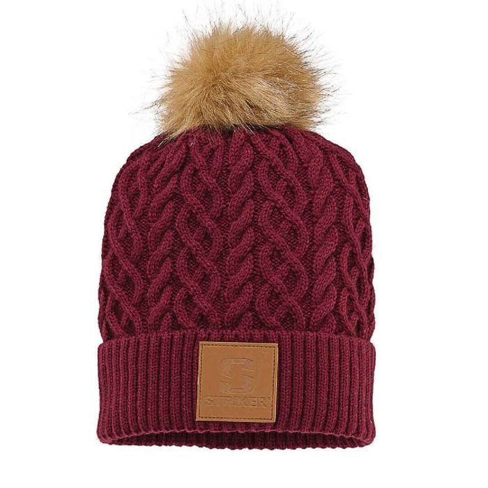 Головной убор Striker Ice Stella Hat Women's Ice Fishing Hat - Burgundy - One Size Fits Mo