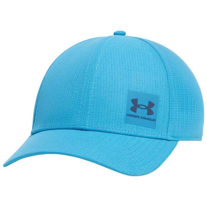 Головной убор Under Armour Men's ArmourVent Low Adjustable Hat - Ether Blue/Downpour Gray