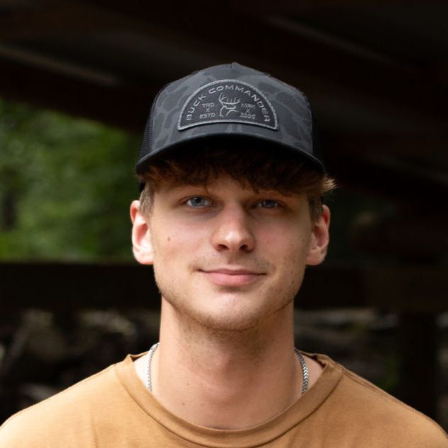Головной убор Buck Commander Black Duck Camo Patch Hat
