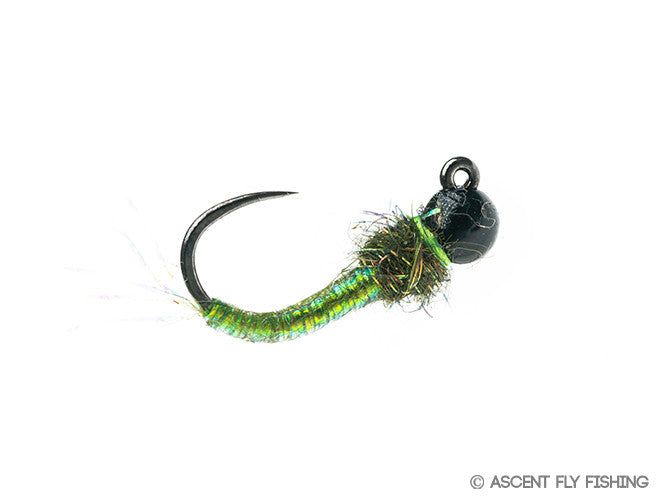 Зимняя приманка Ascent Fly Fishing Tungsten Jig Caddis Larva
