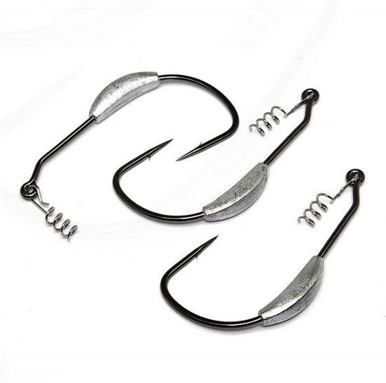 Крючки Gamakatsu Weighted Superline Spring Lock Hook