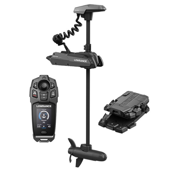 Электромотор для лодки Lowrance Recon FW 72" Trolling Motor w/ Remote, Pedal & Nosecone