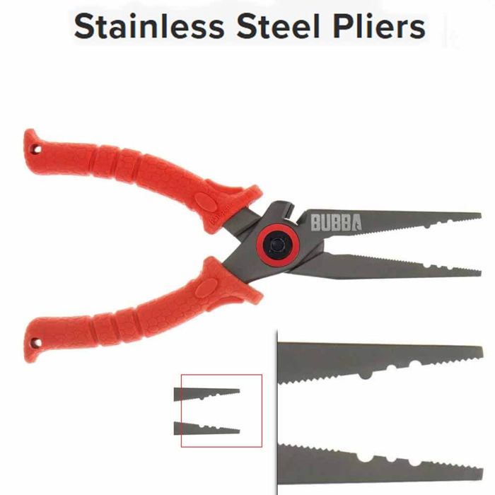 Плоскогубцы рыболова Bubba 8.5" Stainless Steel Pliers