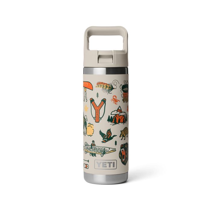 Термобутылка YETI Rambler Water Bottle With Straw Cap