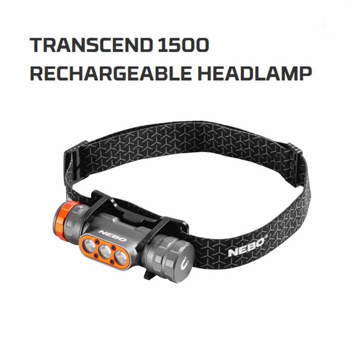 Фонарь Nebo Transcend 1500 Headlamp