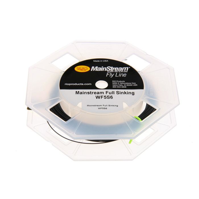 Нахлыстовый шнур RIO Products RIO Mainstream Trout Sinking Fly Line - Black, 80ft