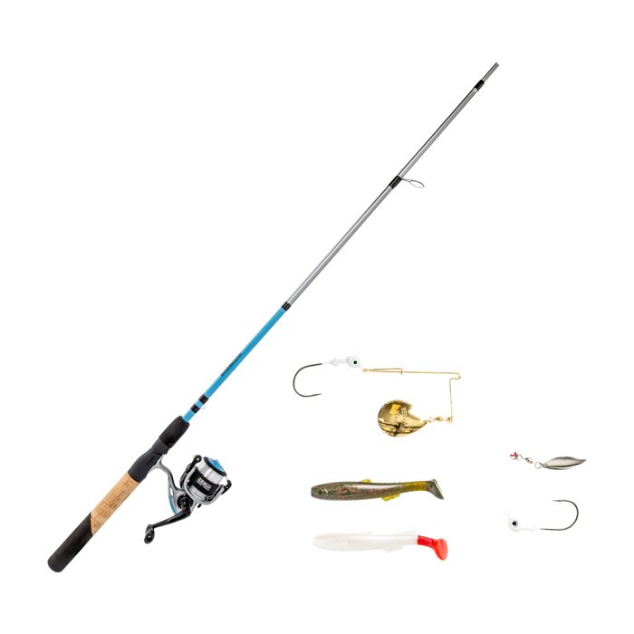Комплект удилище + катушка Zebco Ready Tackle Inshore Spinning Combo