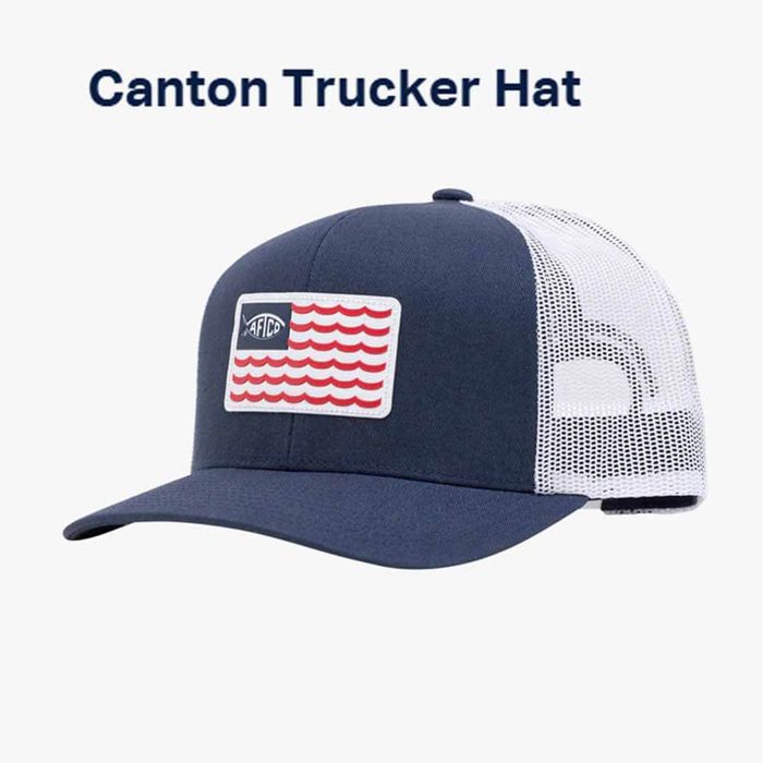 Головной убор Aftco Apparel Aftco Navy Canton Trucker Hat
