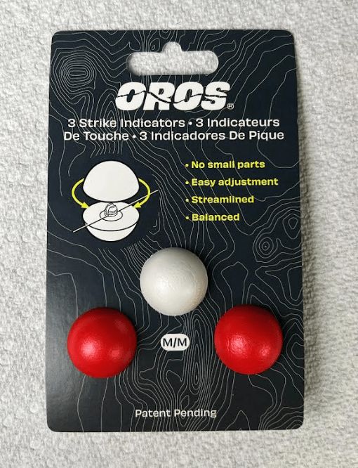 Поплавки Oros Strike Indicator - 3 Pack - Red/White