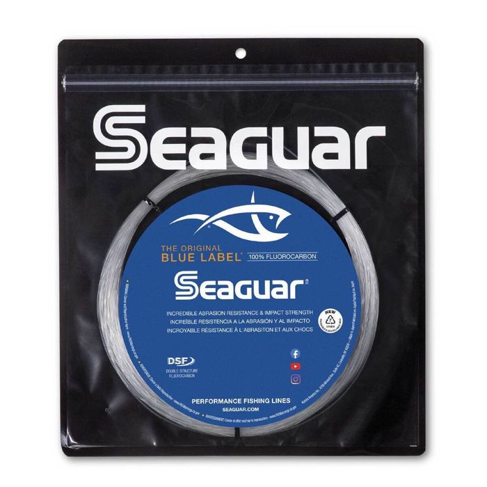 Поводковый материал Seaguar Big Game Blue Label Leader - 130lb, Clear, 30yds