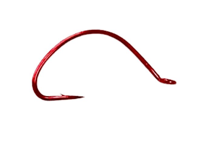 Крючки Yellowstone Fly Goods Kumoto K3716R Wide Gap Nymph Hook RED