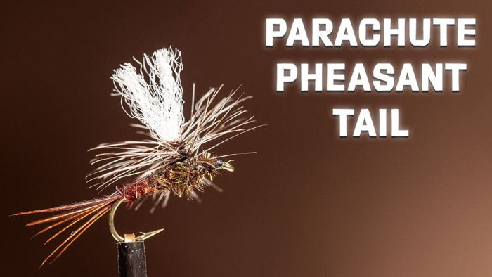 Набор для вязания мушек Trident Parachute Pheasant Tail Dry Fly Tying Video Material Kit