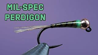 Набор для вязания мушек Trident Mil Spec Perdigon Fly Pattern Video Material Kit