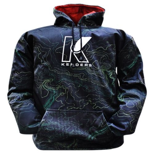 Рыболовная рубашка Kenders Outdoors DYE-SUB GRAPHIC HOODIE - TRANSITION ZONE